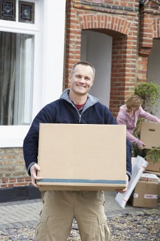 Removals van ready for a local move in Richmond upon Thames