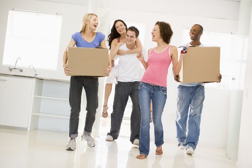 Office relocation service in Richmond upon Thames with moving equipment