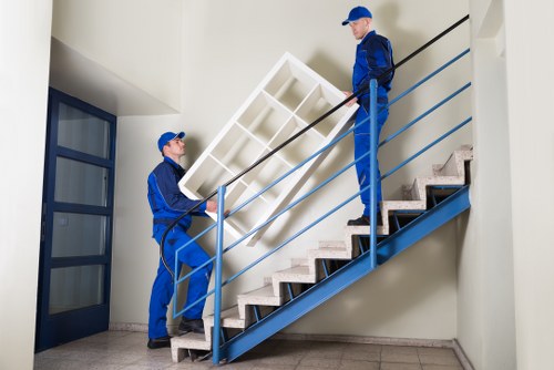Apartment moving team handling flat removals in Richmonduponthames