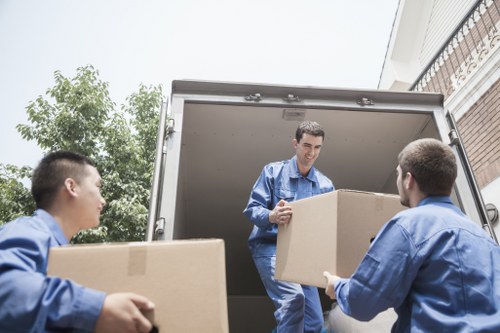 Planning and loading a hired removal truck for a move in Richmond upon Thames