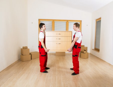 Removalists in Richmonduponthames preparing fragile items for safe moving